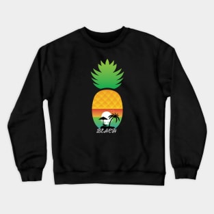 Pineapple Beach Crewneck Sweatshirt